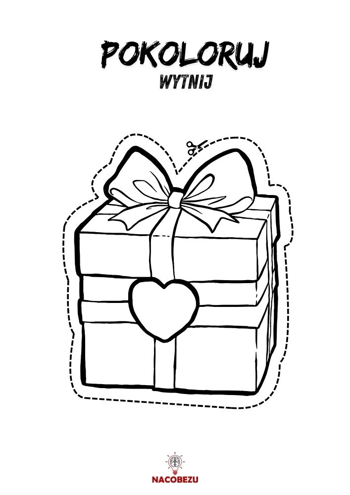Walentynkowe obrazki do wycięcia
