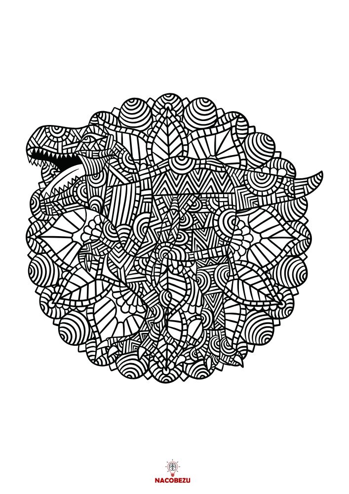 mandale dinozaury
