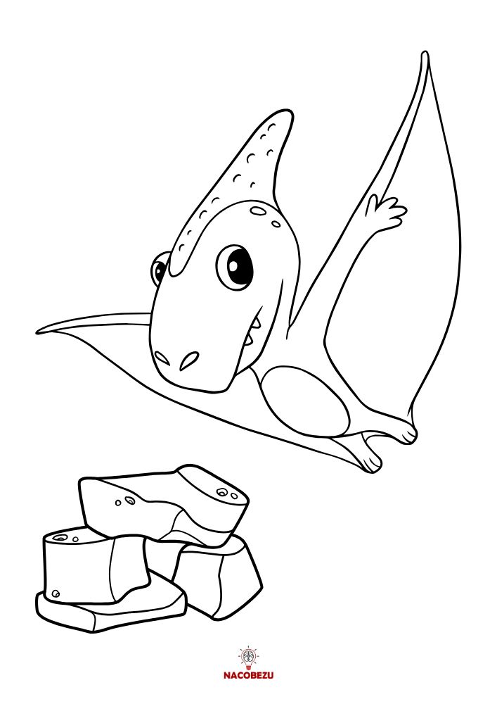 kolorowanki z dinozaurami