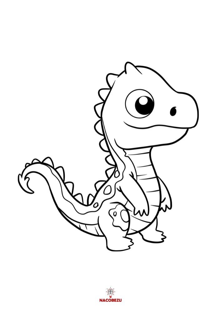 kolorowanki z dinozaurami
