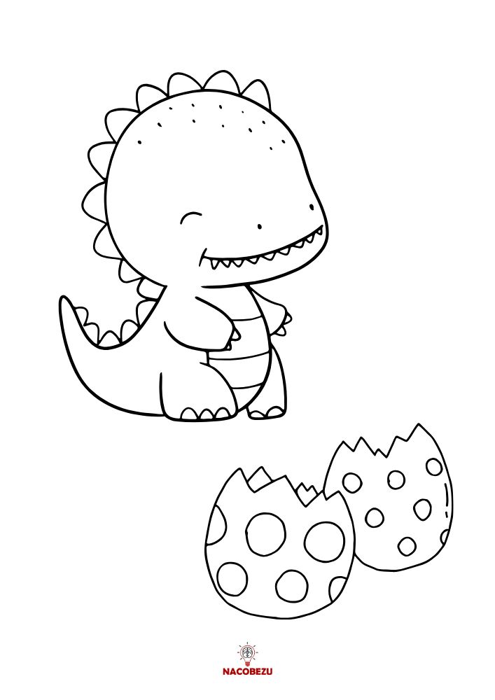 kolorowanki z dinozaurami