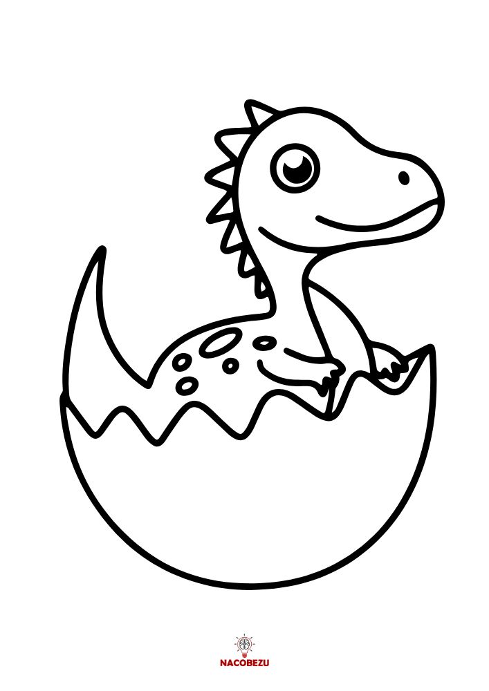 kolorowanki z dinozaurami