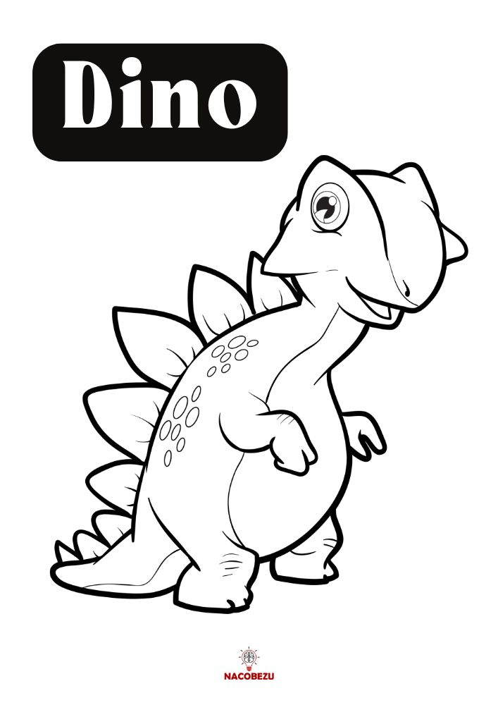 kolorowanki z dinozaurami