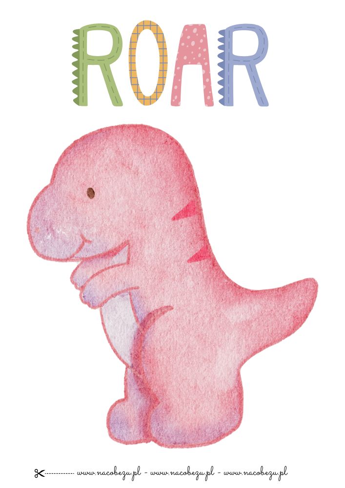 Dinozaury do wycięcia
