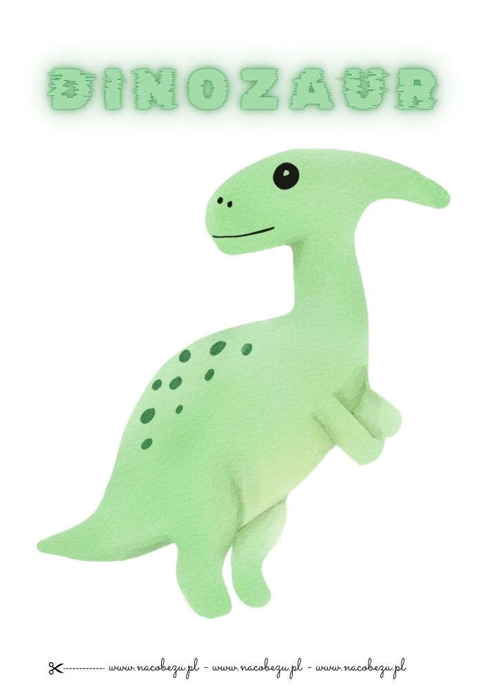 Dinozaury do wycięcia