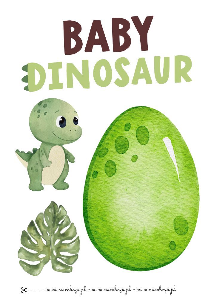 Dinozaury do wycięcia