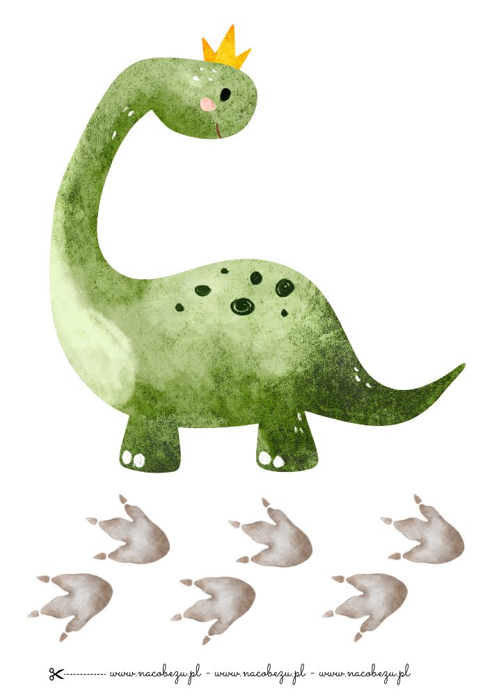 Dinozaury do wycięcia