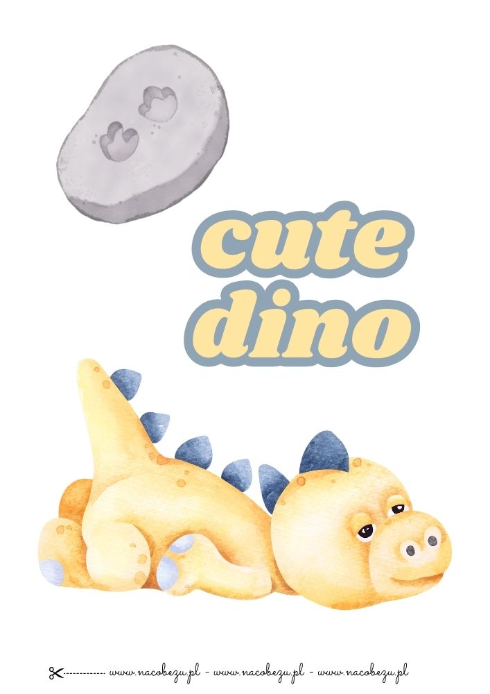 Dinozaury do wycięcia