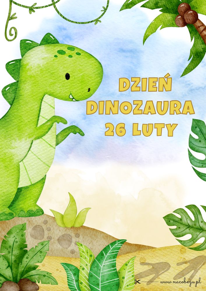Dinozaury do wycięcia
