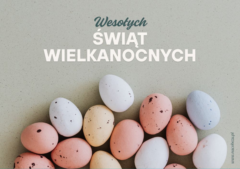 Wielkanocne kartki do druku