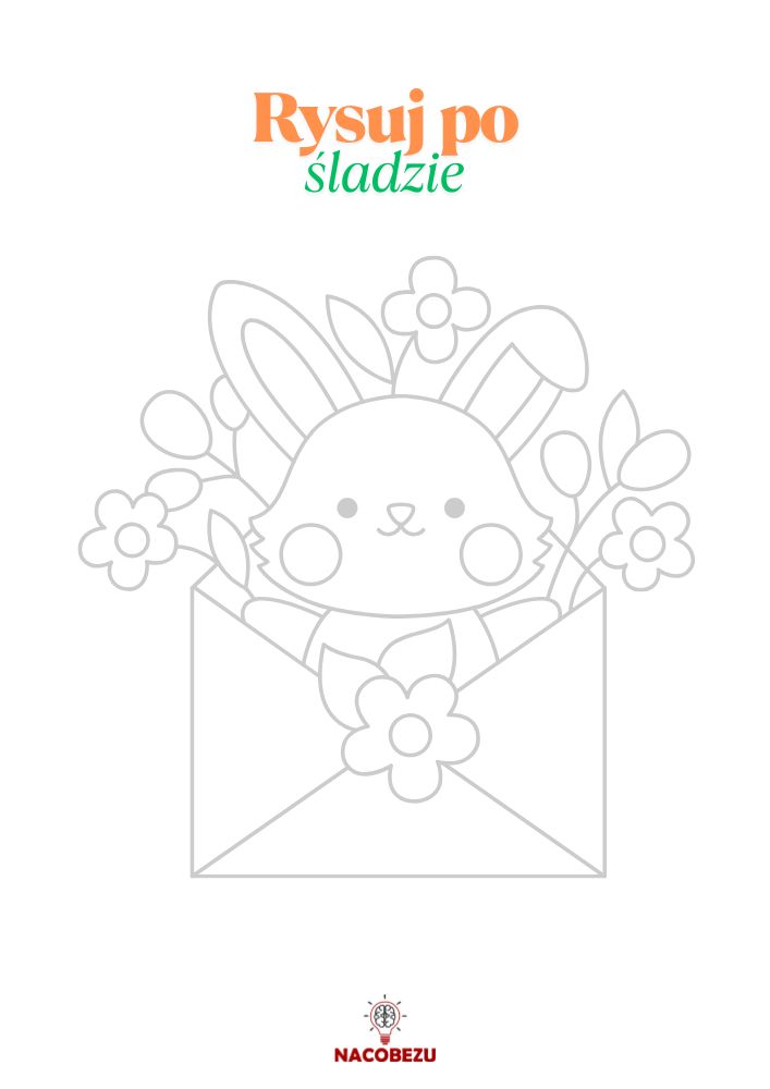 Rysuj po śladzie Wielkanoc