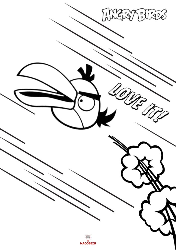 kolorowanki Angry Birds