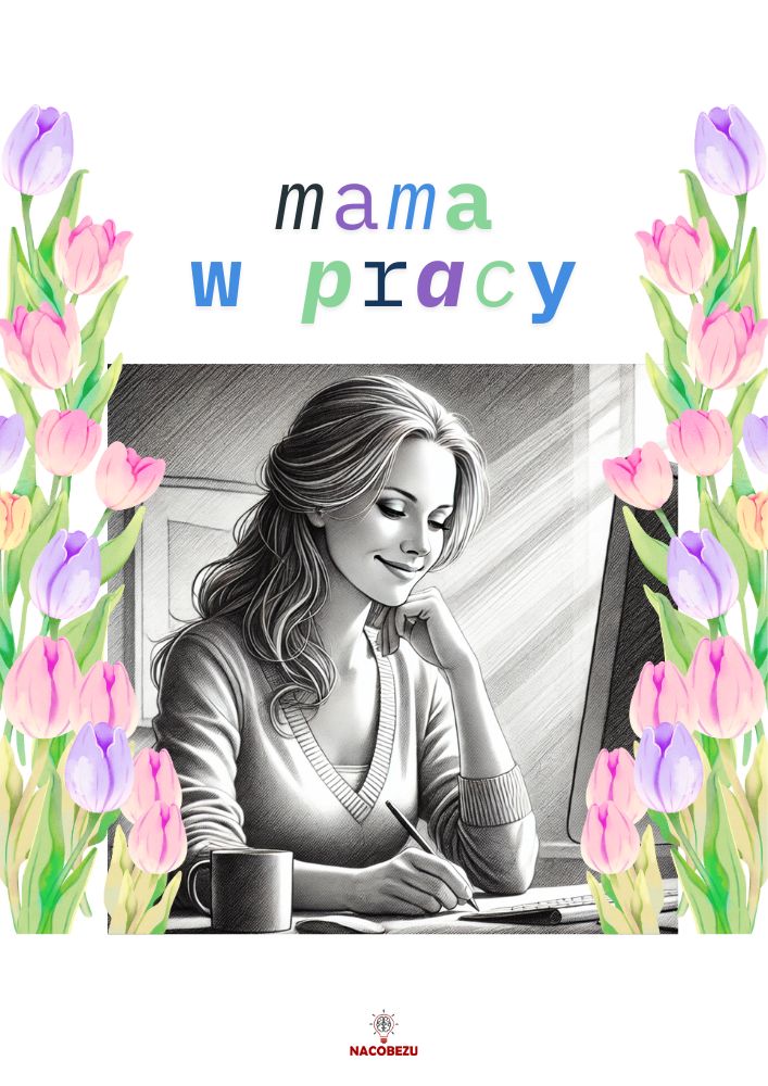 obrazki na dzień mamy do druku