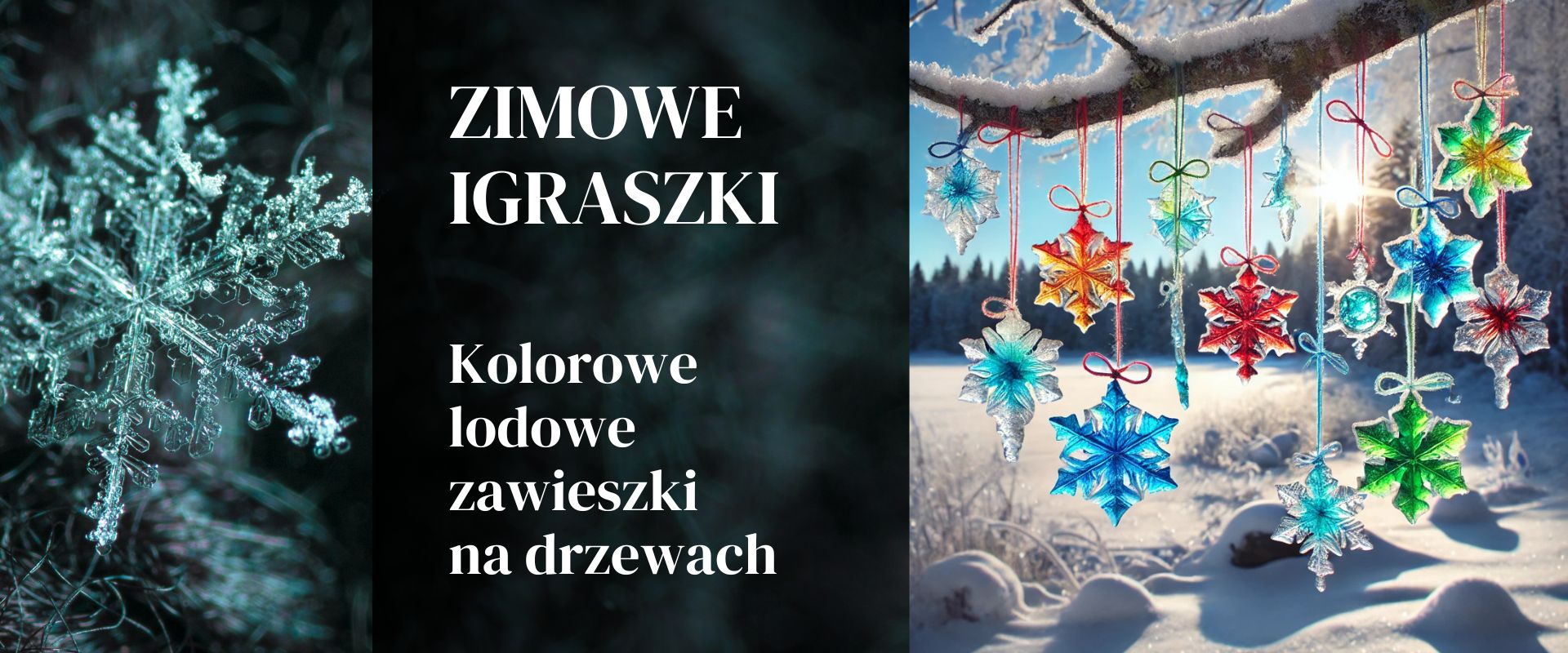 lodowe kryształy