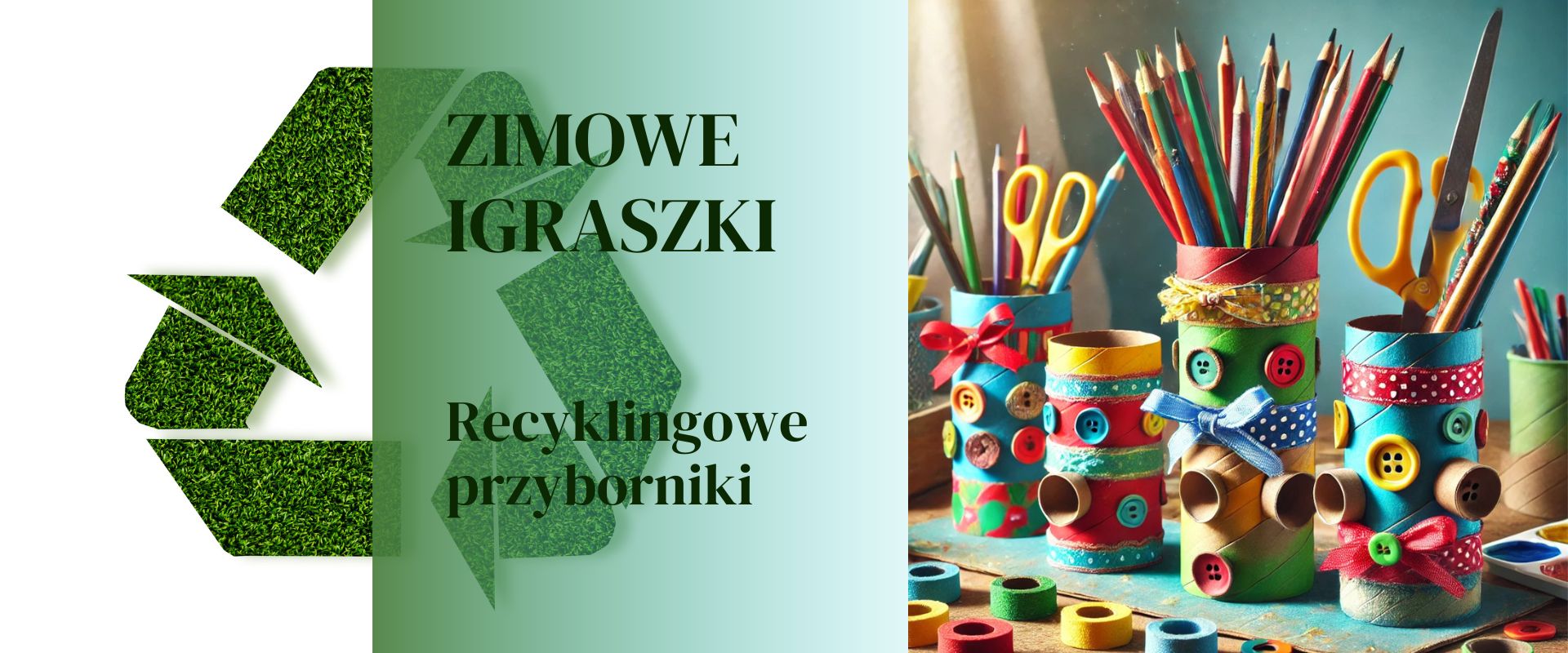recyklingowe przyborniki