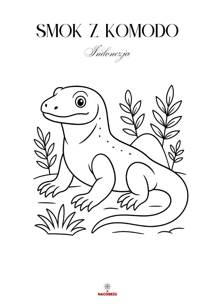 kolorowanki zwierzęta egzotyczne