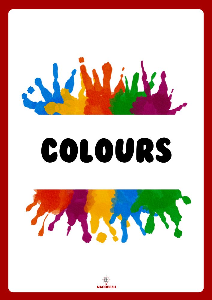 learning colors in English