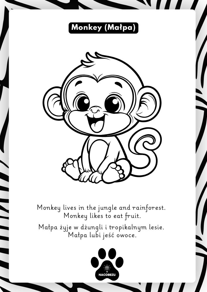 Wild animals worksheets for kids