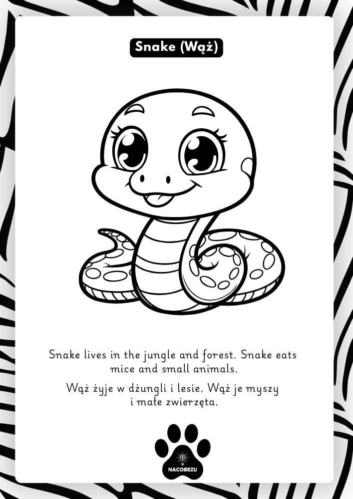 Wild animals worksheets for kids
