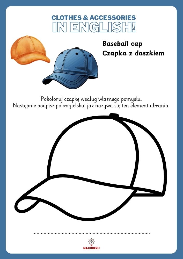 clothes worksheets for kids