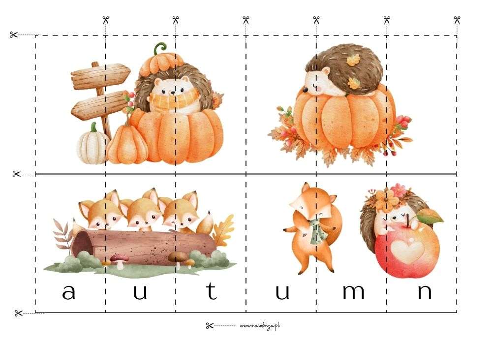 autumn puzzles for kids