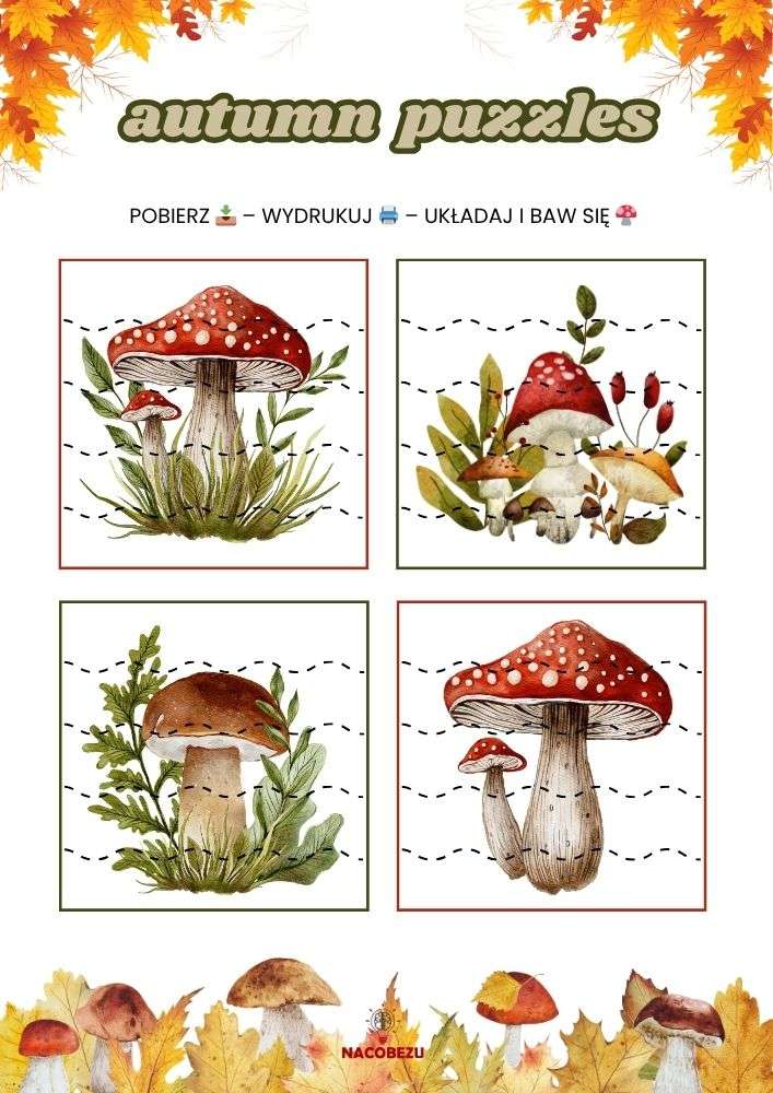 autumn puzzles for kids