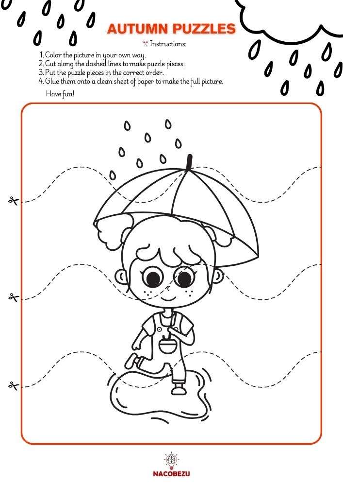 autumn puzzles for kids