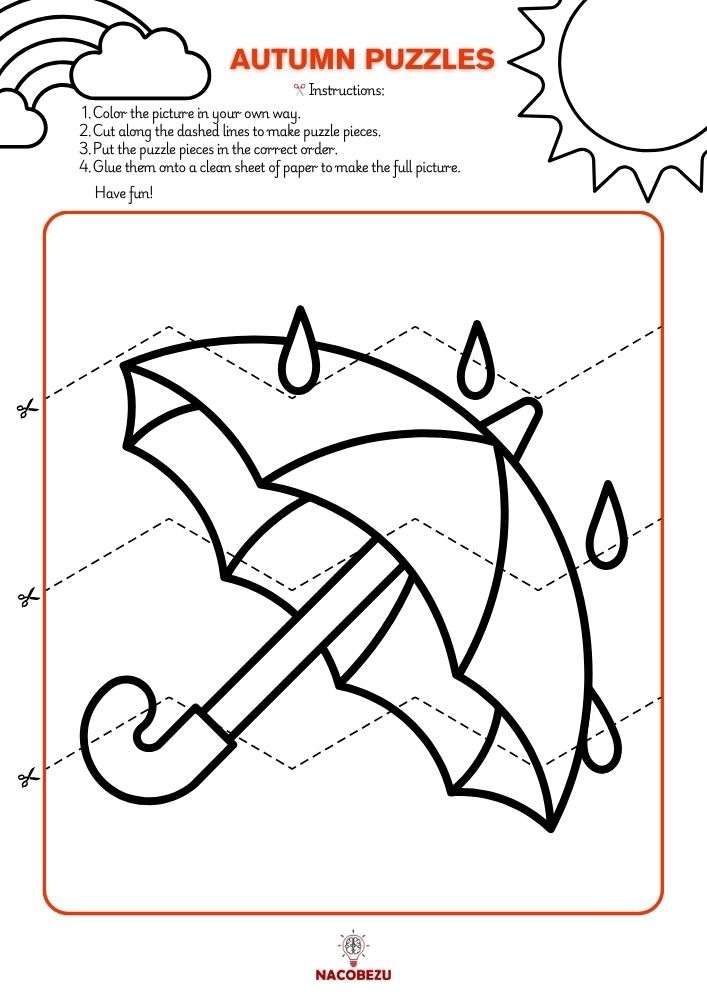 autumn puzzles for kids