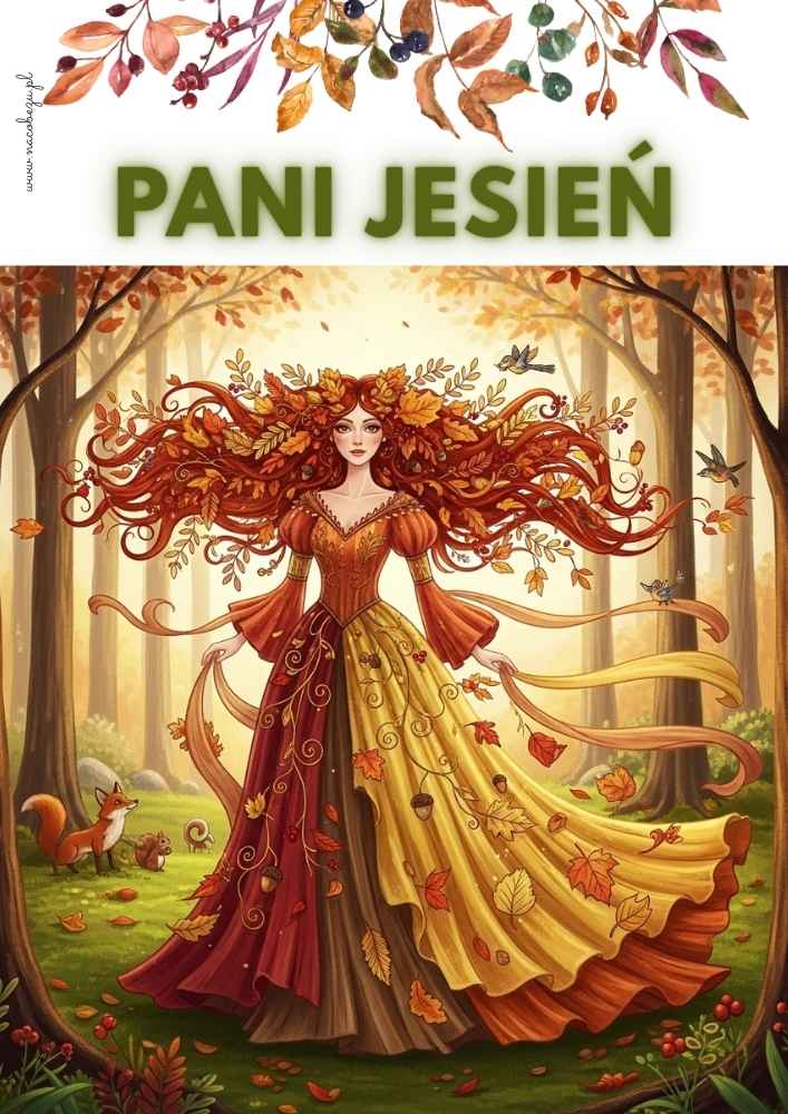 jesienne dekoracje do druku