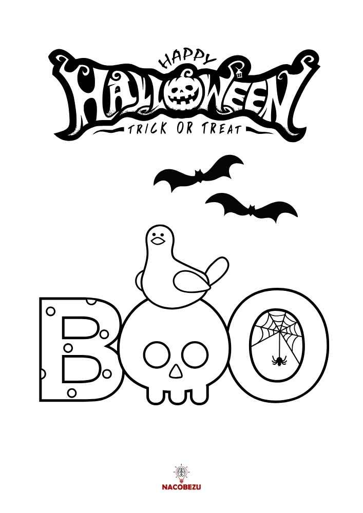 kolorowanki Halloween dla dzieci