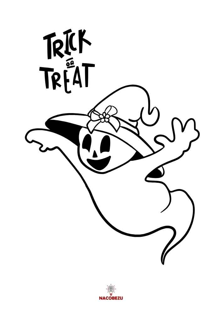 kolorowanki Halloween dla dzieci