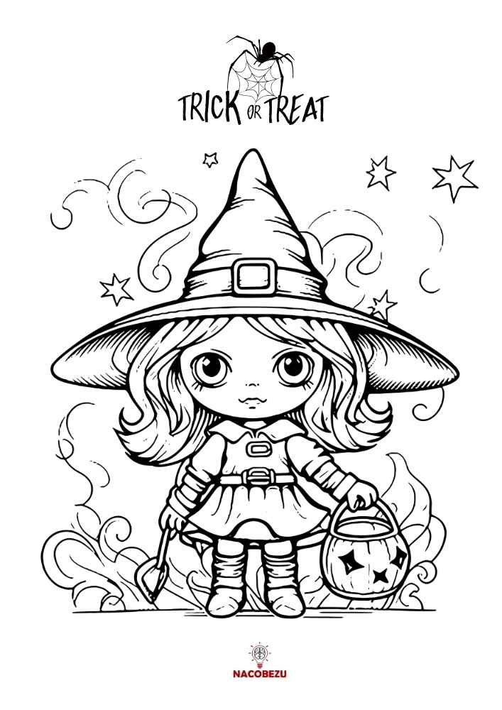 kolorowanki Halloween dla dzieci