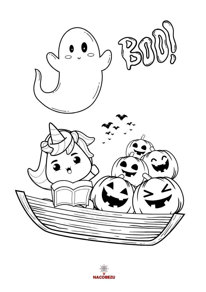 kolorowanki Halloween dla dzieci
