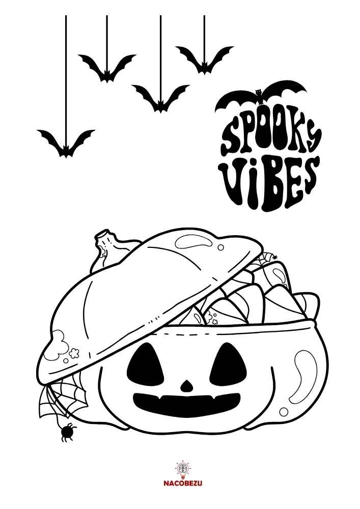 kolorowanki Halloween dla dzieci