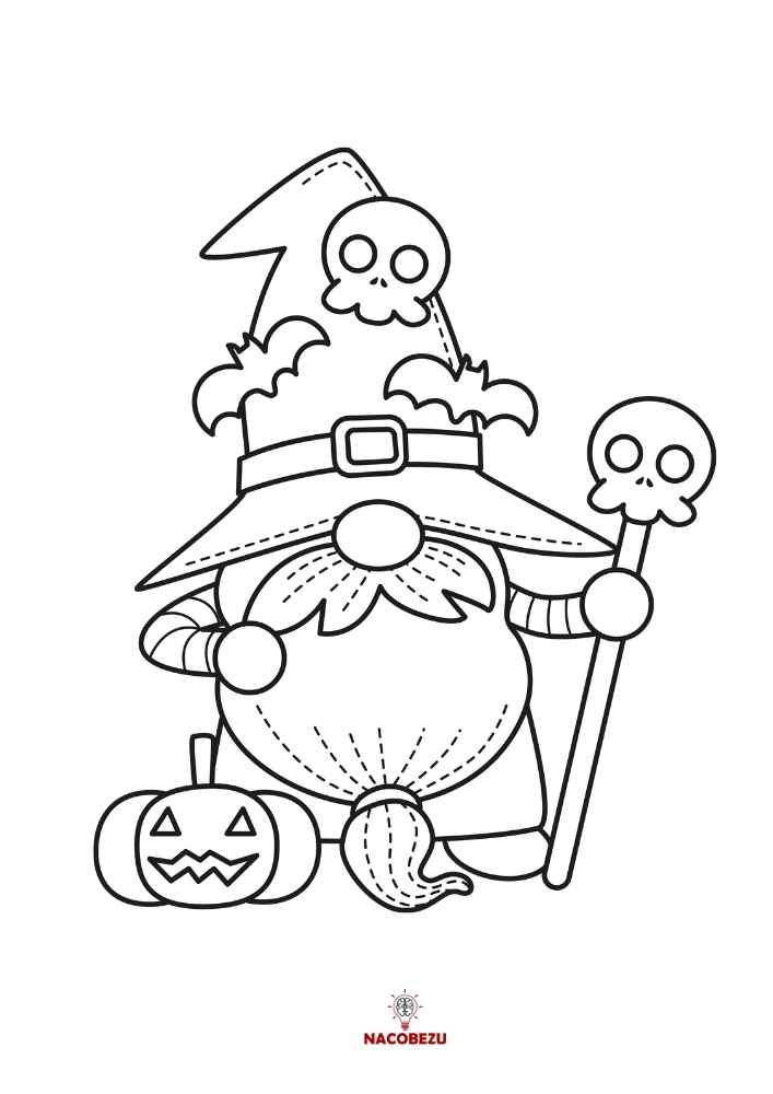 kolorowanki Halloween dla dzieci