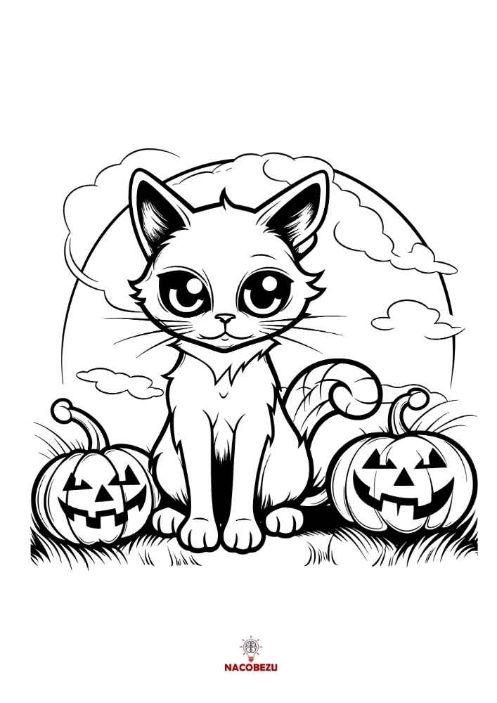kolorowanki Halloween dla dzieci