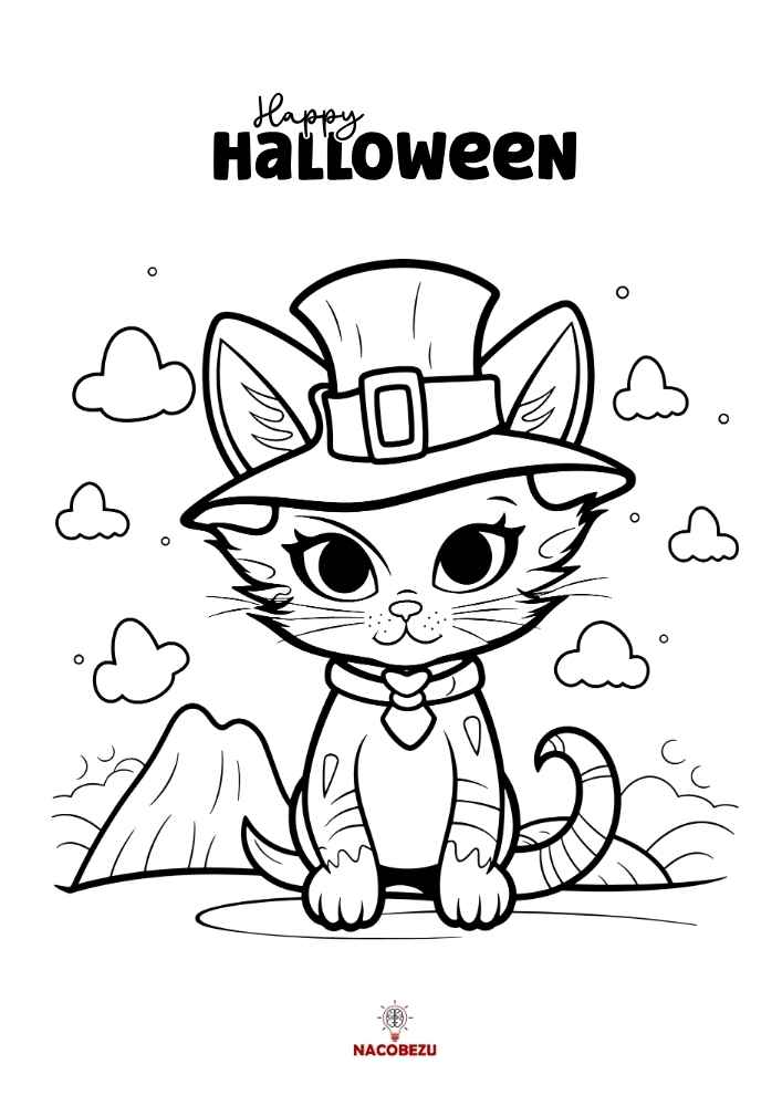 kolorowanki Halloween dla dzieci