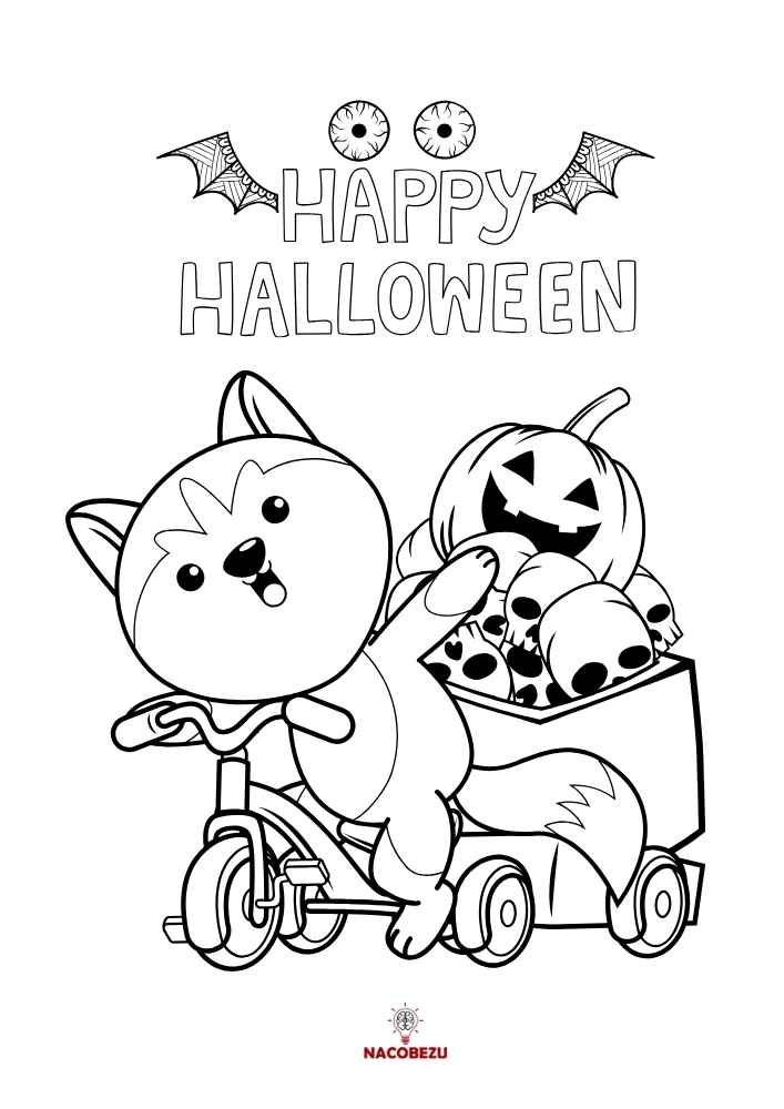 kolorowanki Halloween dla dzieci