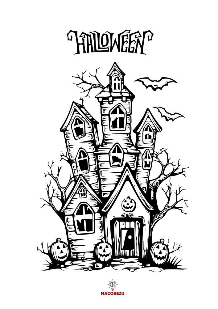 kolorowanki Halloween dla dzieci