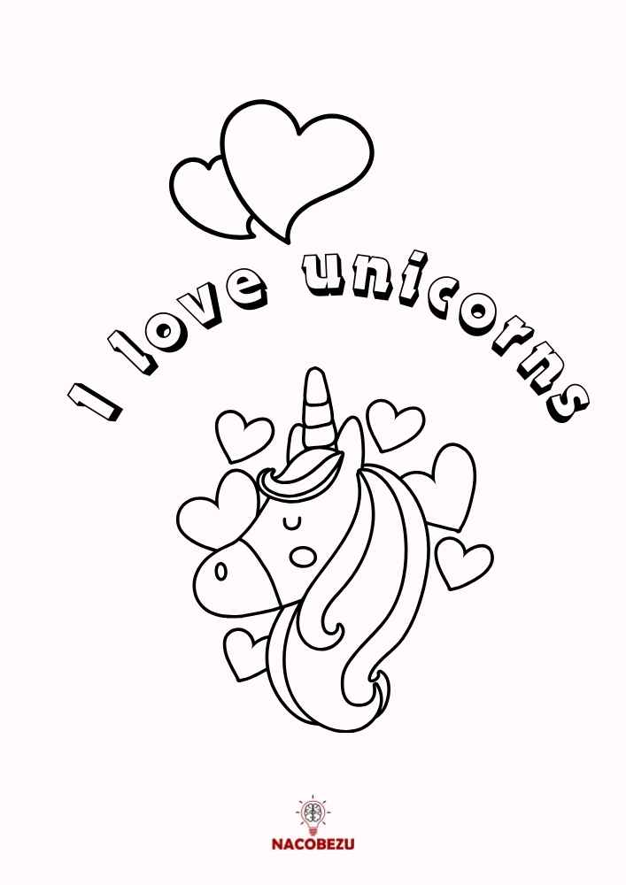 kolorowanki unicorn