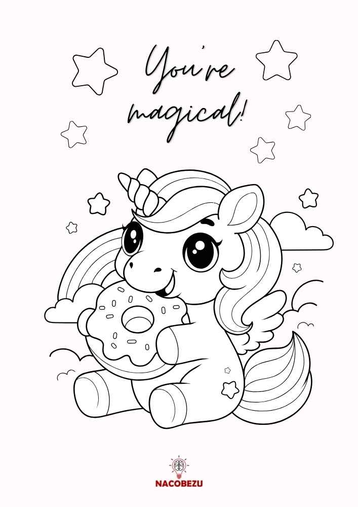 kolorowanki unicorn
