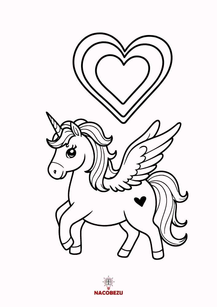 kolorowanki unicorn