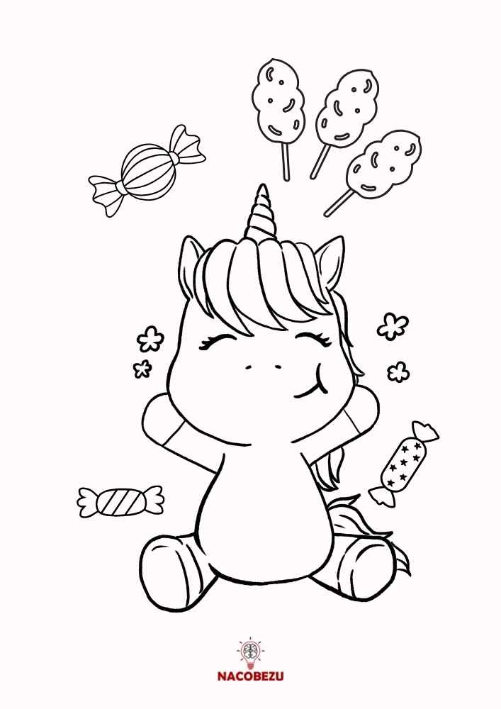 kolorowanki unicorn