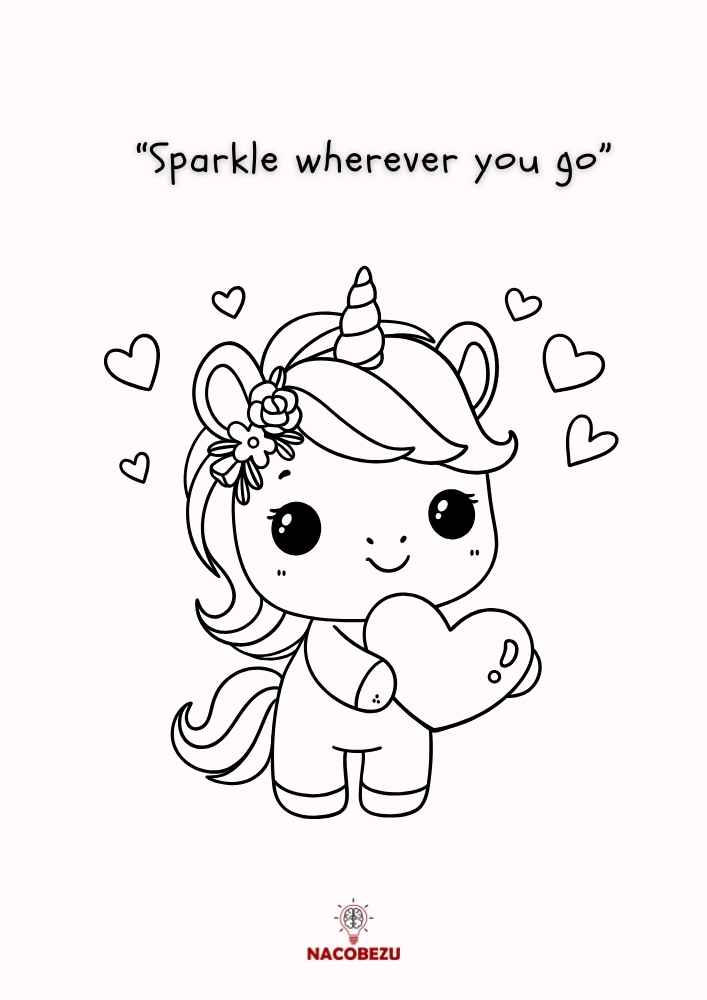 kolorowanki unicorn
