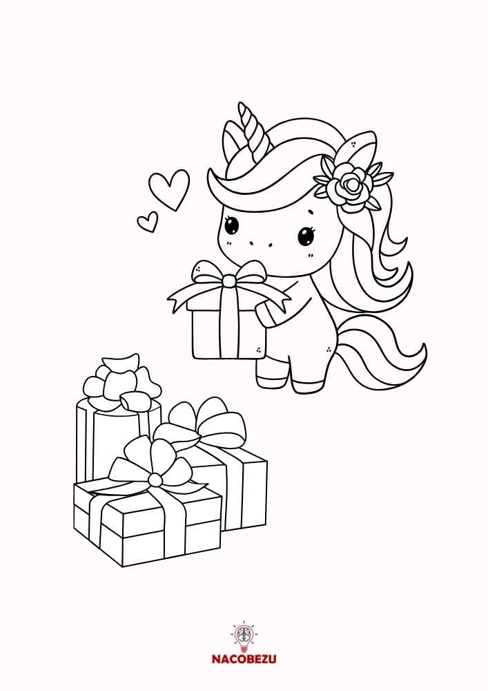 kolorowanki unicorn