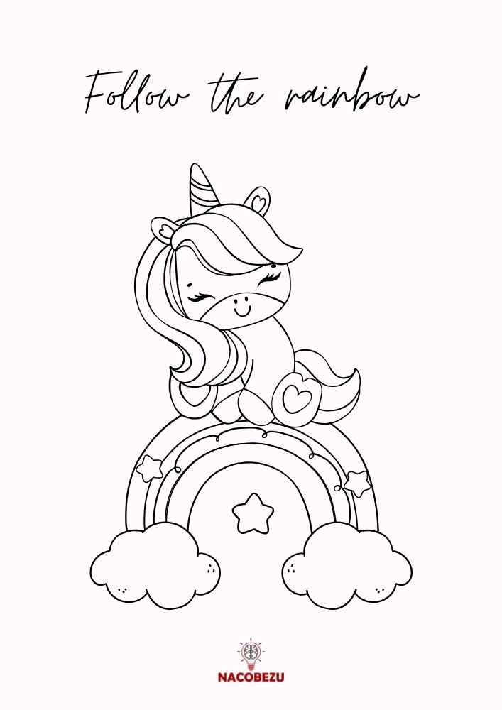 kolorowanki unicorn