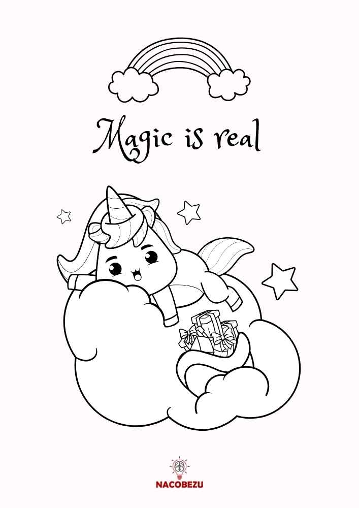 kolorowanki unicorn