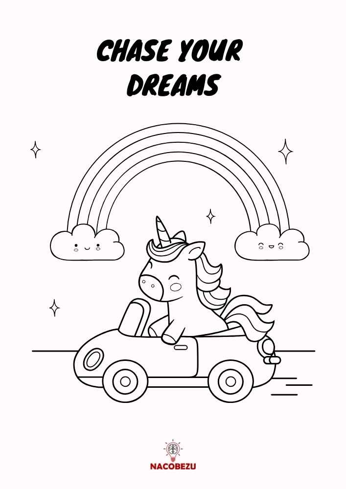 kolorowanki unicorn
