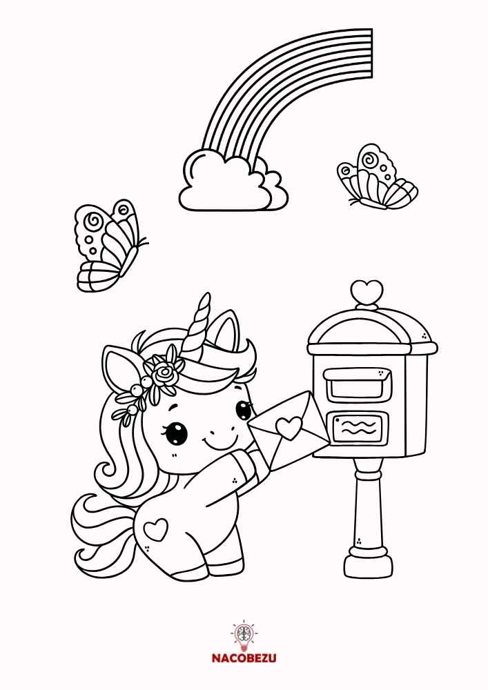 kolorowanki unicorn