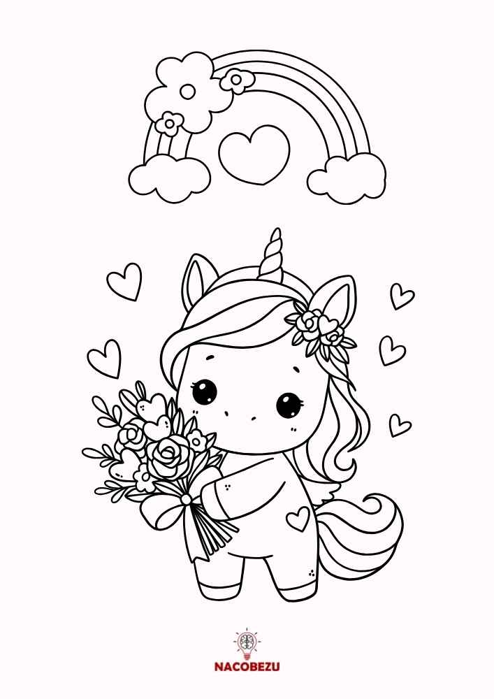 kolorowanki unicorn